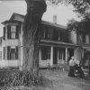 Elder Johnson &amp; wife Mary &amp; Grandson Samuel (Congregational Church 1st Parsonage)